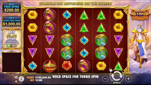 Gates of olympus super scatter mobile image